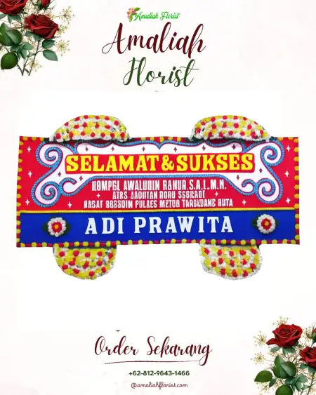 Papan Bunga Ucapan Selamat Wotbuwono